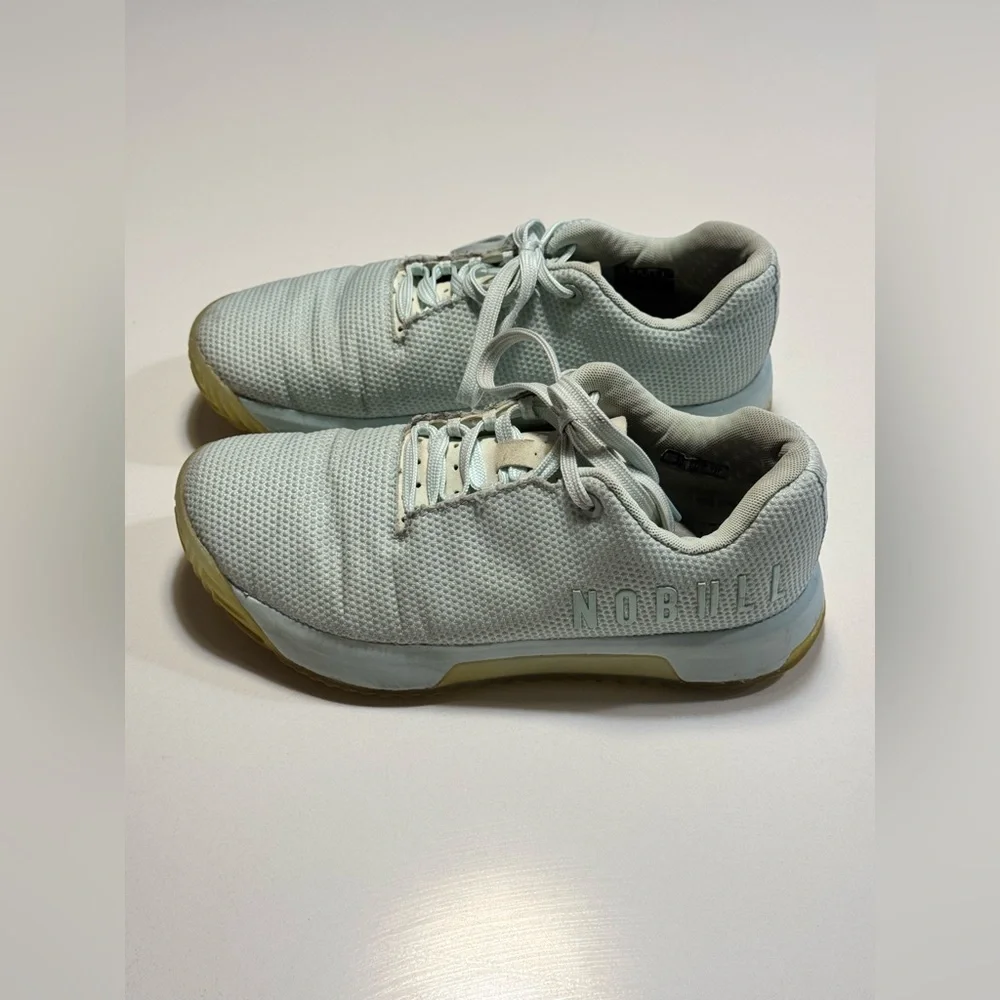 NOBULL Outwork Edge Unisex Strength Training Shoes M 6.5 / W 8 Light Blue - Picture 2 of 9